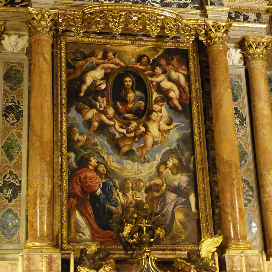 The motorized painting by Rubens